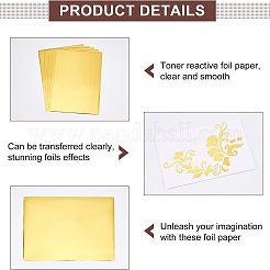 Бумага для горячего тиснения фольгой a4&nbsp;DIY-WH0193-03A