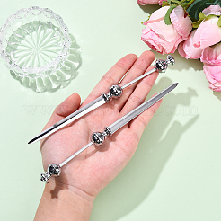 2 шт. винтажный нож для писем из цинкового сплава&nbsp;AJEW-YW0002-06