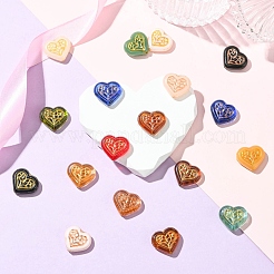 19шт 19 цвета бусины лэмпворк ручной работы&nbsp;LAMP-CJ0002-38