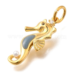 Латунные микро проложить кубического циркония подвески&nbsp;KK-U061-19A-G