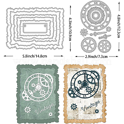 Углеродистая сталь разрезает трафареты DIY-WH0309-524