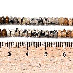 Натуральные бусины из тигрового глаза&nbsp;G-Z135-C06-2x4mm