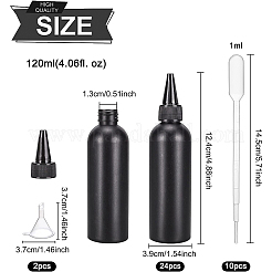 36 шт. пластиковые пустые многоразовые и воронкообразные пипетки и пипетки для переноса DIY-BC0004-94