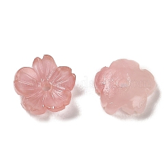 Синтетические бусины кораллового цвета CORA-P008-01A-01