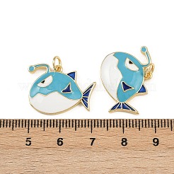 Латунь эмаль подвески KK-L241-20G