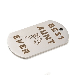 Подвески из нержавеющей стали 201 STAS-L079-17P