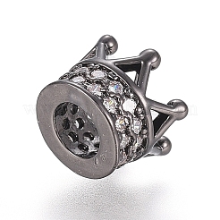 Латунные микро проложить кубического циркония бусы&nbsp;LS-ZIRC-G166-39B