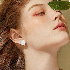 200 шт. 2-х цветная фурнитура для сережек-гвоздиков из нержавеющей стали 304 STAS-SP0001-50