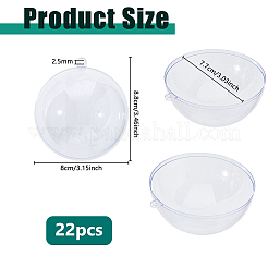 22 шт. большие подвески из прозрачного пластика&nbsp;FIND-DC0008-27