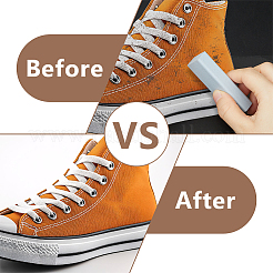 1 шт. щетки для чистки обуви с пластиковой и резиновой щетиной&nbsp;AJEW-DR0002-49