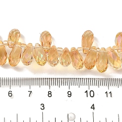 Гальванизируйте прозрачное стекло бисер нитей&nbsp;EGLA-B006-01A-FA01