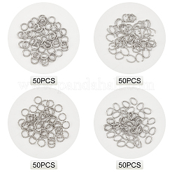 200 шт. 4 открытых соединительных кольца из нержавеющей стали 304&nbsp;STAS-DC0005-83