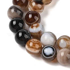 Натуральный полосатый агат G-Q194-C02-03B