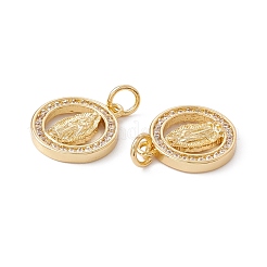 Стойки обшивки латунь микро проложить Циркон подвеску ZIRC-C040-44G-02