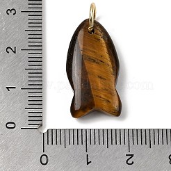 Природных тигровый глаз подвески&nbsp;G-A297-01G-10