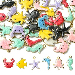 10 шт. эмалированные подвески из нержавеющей стали 304&nbsp;STAS-YW0003-43A