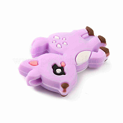 Пищевые экологически чистые силиконовые бусины&nbsp;LS-SIL-WH0014-03F