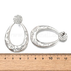 Серьги-гвоздики из нержавеющей стали 304&nbsp;EJEW-F361-23P