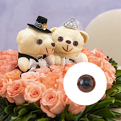 15 стиль пластиковые кукольные глаза для творчества DIY-FH0006-80