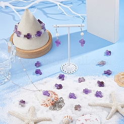 1 нить натуральных аметистовых бусин G-FH0002-57