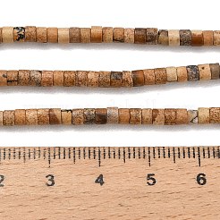 Естественного изображения яшмы бисер нитей&nbsp;G-P608-A12-01