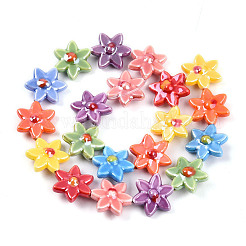 Фарфора ручной работы бисер нитей&nbsp;PORC-N008-10