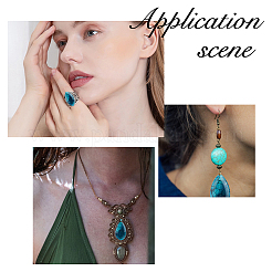 10шт. натуральный агат кабошон&nbsp;G-FH0002-65A