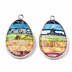 Натуральный регалит / имперская яшма / морские отложения яшмовые подвески&nbsp;X-G-S359-192