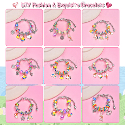 Наборы для изготовления европейских браслетов своими руками&nbsp;DIY-YWC0006-03A