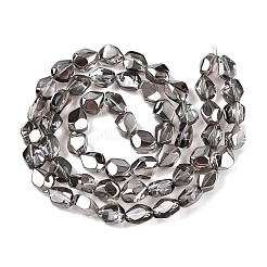 Стеклянные бусины с гальваническим покрытием &nbsp;EGLA-T021-10L