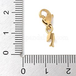 Подвесные украшения из нержавеющей стали 304 в виде дельфина&nbsp;STAS-G352-32G