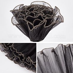 Упаковка цветочных букетов из плиссированной марлевой пряжи OP-GF0001-01B