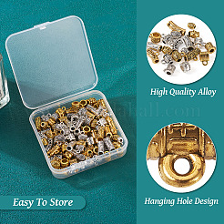 100 шт. 20 стильные тибетские поручни из сплава&nbsp;TIBEB-TA0001-27