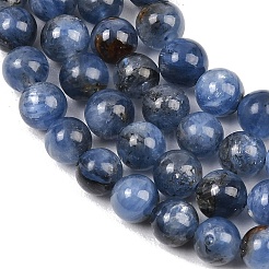 Натуральные нити из кианита / цианита / дистенового бисера&nbsp;G-G272-A01-6mm