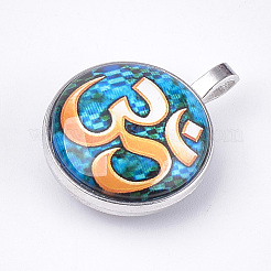 Стеклянные подвески X-GLAA-T005-01