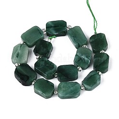 Бусины из натурального фуксита G-C098-A34-01