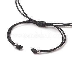 Браслет из плетеных треугольных бусин из стеклянных семян&nbsp;BJEW-MZ00026-02