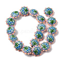 Бусины из стеклянной эмали LAMP-K039-34J