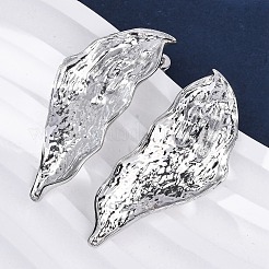 Латунь серьги EJEW-Q015-19P