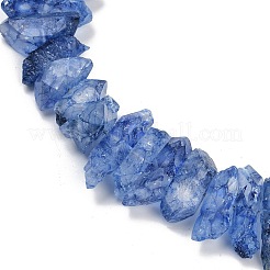 Натуральный хрустят кварц бисер пряди G-R012-B06-05