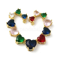 Подвески для соединителей из латуни с покрытием из стойки&nbsp;KK-F854-15G