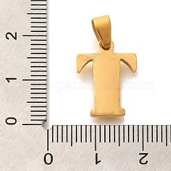 Подвески из нержавеющей стали 304 с ионным покрытием (IP) STAS-U035-01G-T