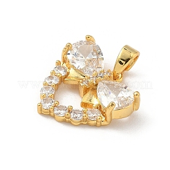 Латунные микро проложить кубического циркония подвески&nbsp;KK-F905-20G-03