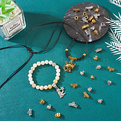 100 шт. 20 стильные тибетские поручни из сплава&nbsp;TIBEB-TA0001-27