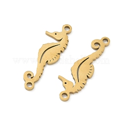 Подвески-соединители в виде морских животных из нержавеющей стали Ocean 201 с лазерной резкой&nbsp;STAS-P428-0B-G