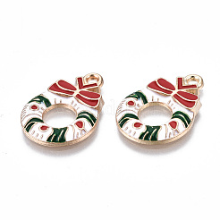 Подвески из экологически чистого сплава с эмалью&nbsp;X-ENAM-Q437-071-NR