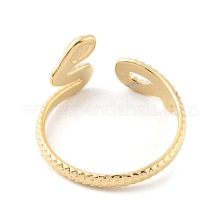 Кольца-манжеты из нержавеющей стали 304 в форме змеи RJEW-D002-14G