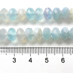 Натуральный полосатый агат / полосатые агатовые бусы G-E605-A02-02F