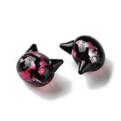 Handmade стеклянные бусины фольги&nbsp;LAMP-D005-01D