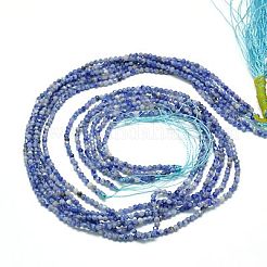 Природный содалит бисер нитей G-J002-09